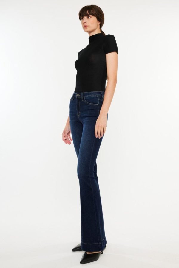 Hazel Blues® |  Kancan High Rise Slim Flare Jeans Sale - Image 3