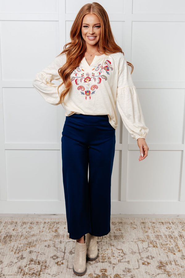 Hazel Blues® |  More Than You Would Think Embroidered Blouse Discount - Image 4