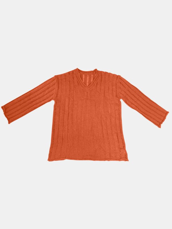 Hazel Blues® |  V-Neck Long Sleeve Sweater Online now - Image 5