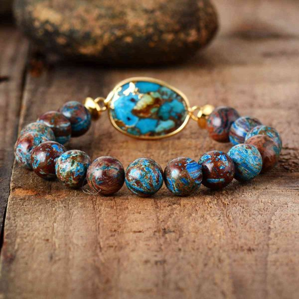 Hazel Blues® |  Natural Stone Beaded Bracelet Hot on Sale - Image 2