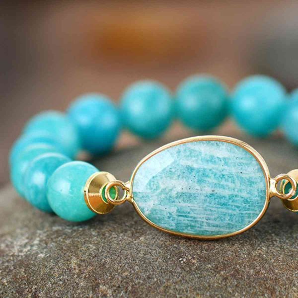 Hazel Blues® |  Natural Stone Beaded Bracelet Hot on Sale - Image 5