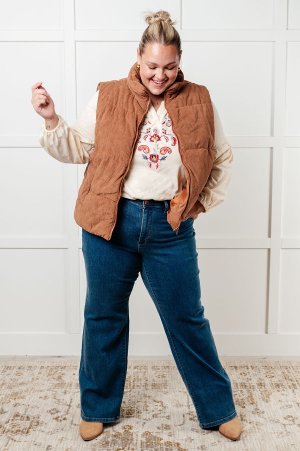 Hazel Blues® |  More Than You Would Think Embroidered Blouse Discount - Image 3