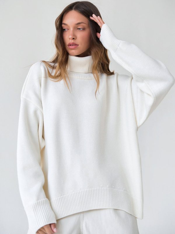 Hazel Blues® |  Turtleneck Long Sleeve Sweater Online now - Image 5