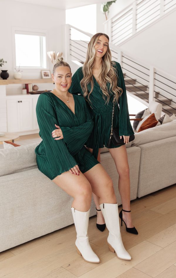 Hazel Blues® |  Night In Plisse Romper Online Hot Sale - Image 2