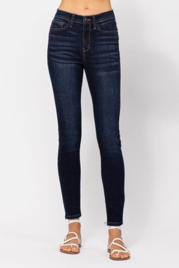 Hazel Blues® |  Judy Blue High Waist Handsand Skinny Jeans Discount