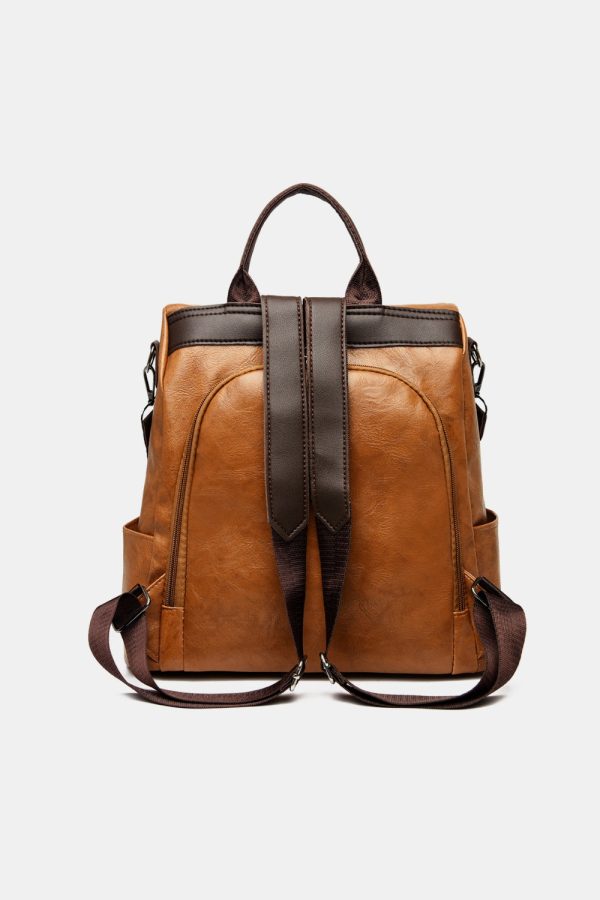 Hazel Blues® |  PU Leather Backpack Bag Cheap - Image 2