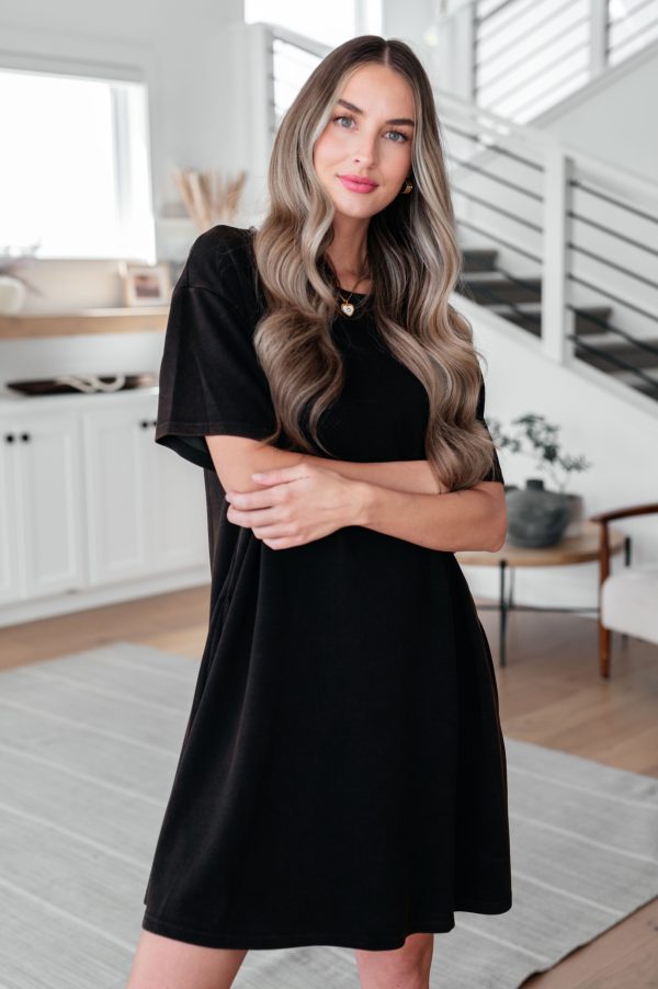 Hazel Blues® |  Farewell Mineral Wash Dress Supply - Image 4