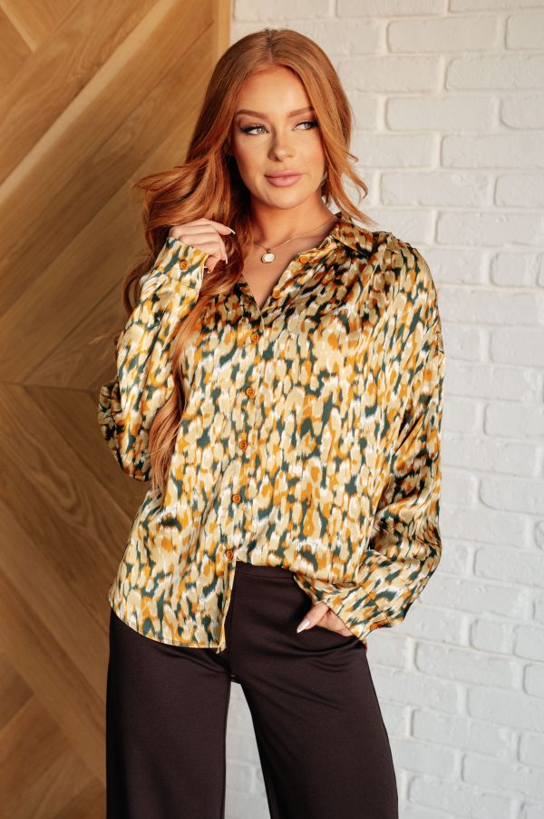 Hazel Blues® |  In the Willows Button Up Blouse For Discount