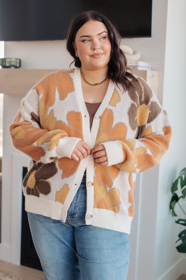 Hazel Blues® |  Exquisitely Mod Floral Cardigan Fashion - Image 3
