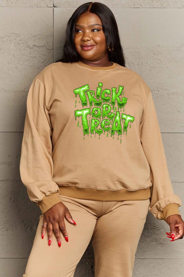 Hazel Blues® | TRICK OR TREAT Graphic Sweatshirt Online - Image 5